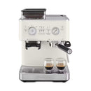 KitchenAid Semi-Automatic Espresso Machine with Burr Grinder in Porcelain White - 15 Bar Pump (KES6551PL)