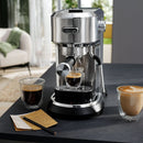 De'Longhi Dedica Maestro Espresso Machine with Automatic Steam Wand in Stainless Steel (EC900M)