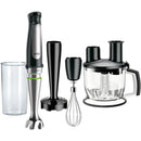 Braun Multiquick 7 Smart Speed Hand Blender, Whisk + Neater + 1.5 Cup + Μasher, in Stainless Steel (MQ7077X)