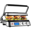 De'Longhi Livenza Indoor Counterop Grill and Open Barbeque in Stainless Steel (CGH1020D)