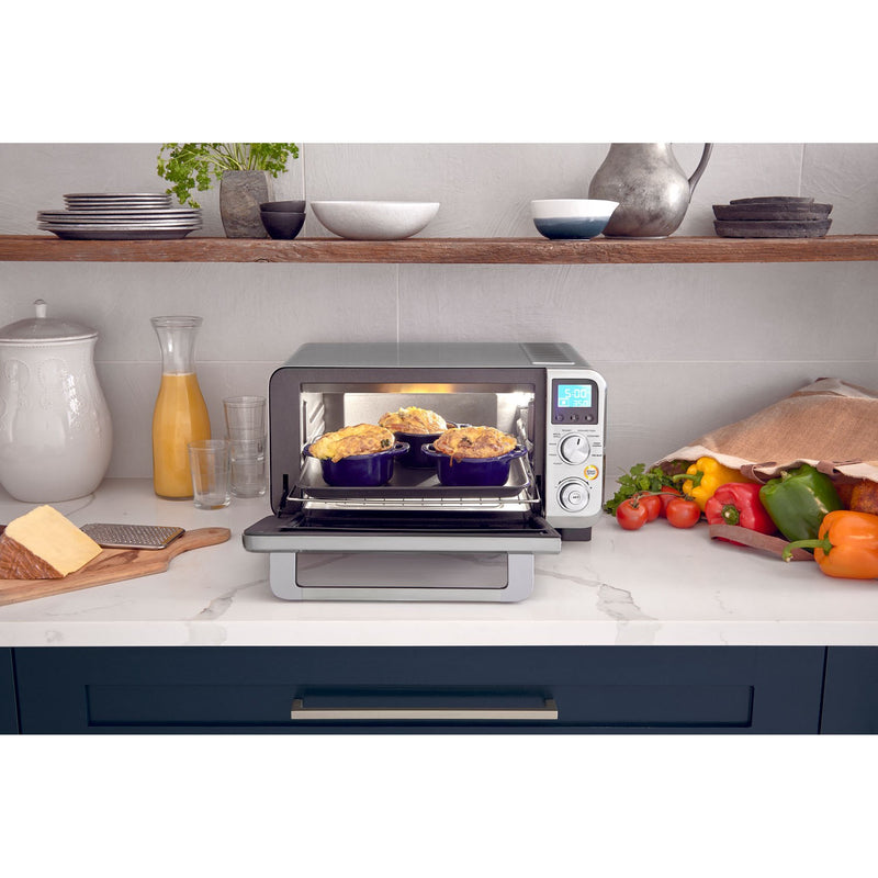 De'Longhi Livenza Convection Oven, 3 Heating Areas, Digital Display in Silver (EO141150M)