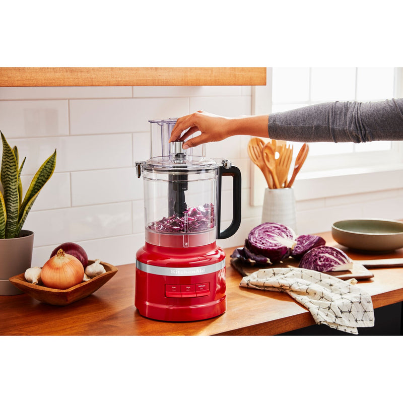 KitchenAid 13 Cup Food Processor with Work Bowl in Empire Red (KFP1318ER)