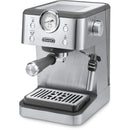 De'Longhi Linea Classic Automatic Espresso Machine with Milk Frother and Pressure Gauge Display (EM450M)
