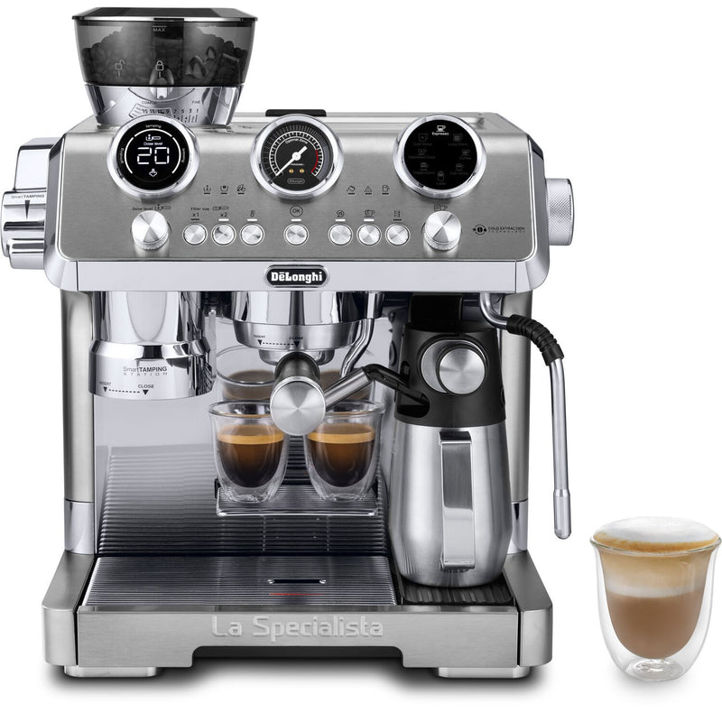 De'Longhi La Specialista Maestro Espresso Machine with LatteCrema in Stainless Steel (EC9885M)