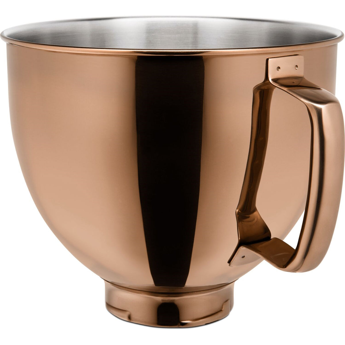 Radiant Copper 5-quart mixing bowl with handle and pour spout