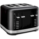 KitchenAid 4 Slice Toaster Toast in Black Matte (KMT4109BM)