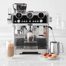 De'Longhi La Specialista Maestro Sensor Grinding, Milk Frothing Espresso Machine in Silver (EC9665M)