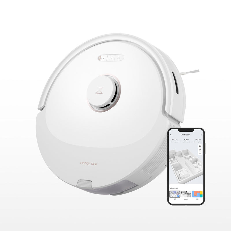 Roborock Q8 Max Robot Vacuum with 5500 Suction Power, & Mop with DuoRoller Brush system