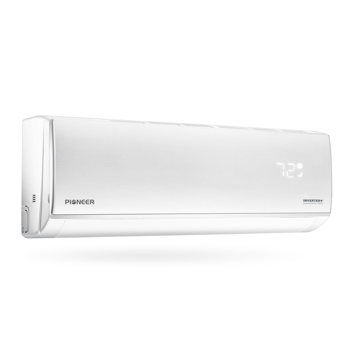 Pioneer® Diamante Pro™ 9,000 BTU 19 SEER2 115V High-Wall Ductless Mini-Split Air Conditioner Inverter Heat Pump with 16 Ft. Kit (WYT009ALSI20RL)
