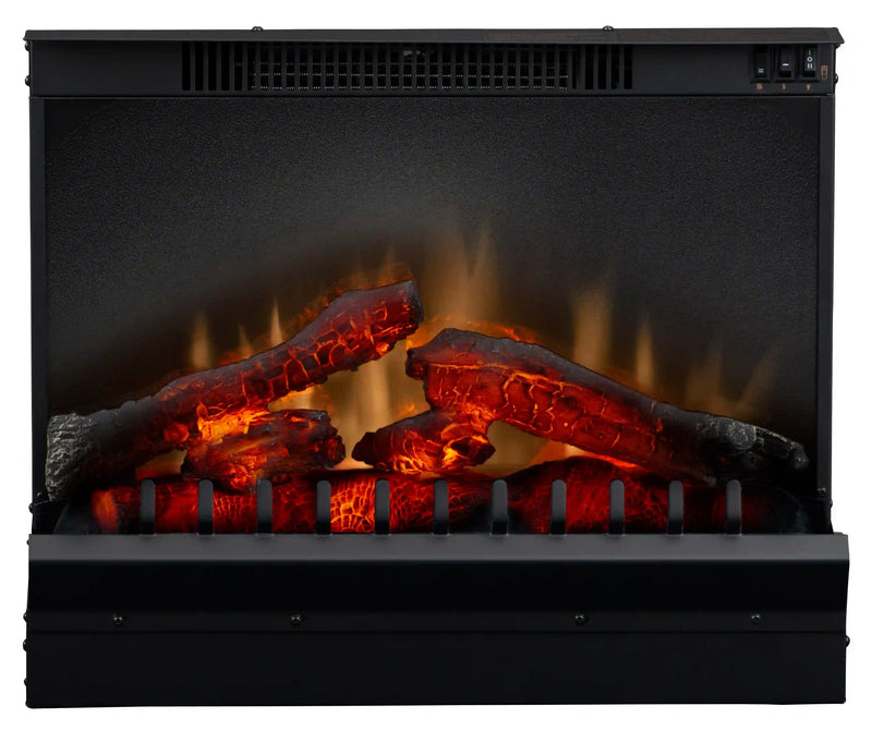 Dimplex 23-Inch Delux Electric Firebox Insert with LED Log Set (DFI2310)