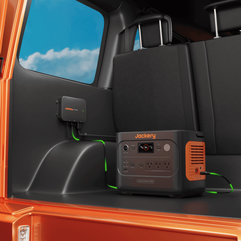 Jackery DC-DC Alternator Charger for Jackery power stations, 600W and IP40 (21-0006-000144)