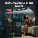 Jackery Explorer 5000 Plus Portable Solar Generator, 5000Wh LiFePO4 Battery, 120V/240V 7200W AC Output (21-0001-000288)