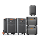 Jackery Explorer 5000 Plus Portable Power Station, 5000Wh LiFePO4 Battery, 120V/240V 7200W AC Output, Expan