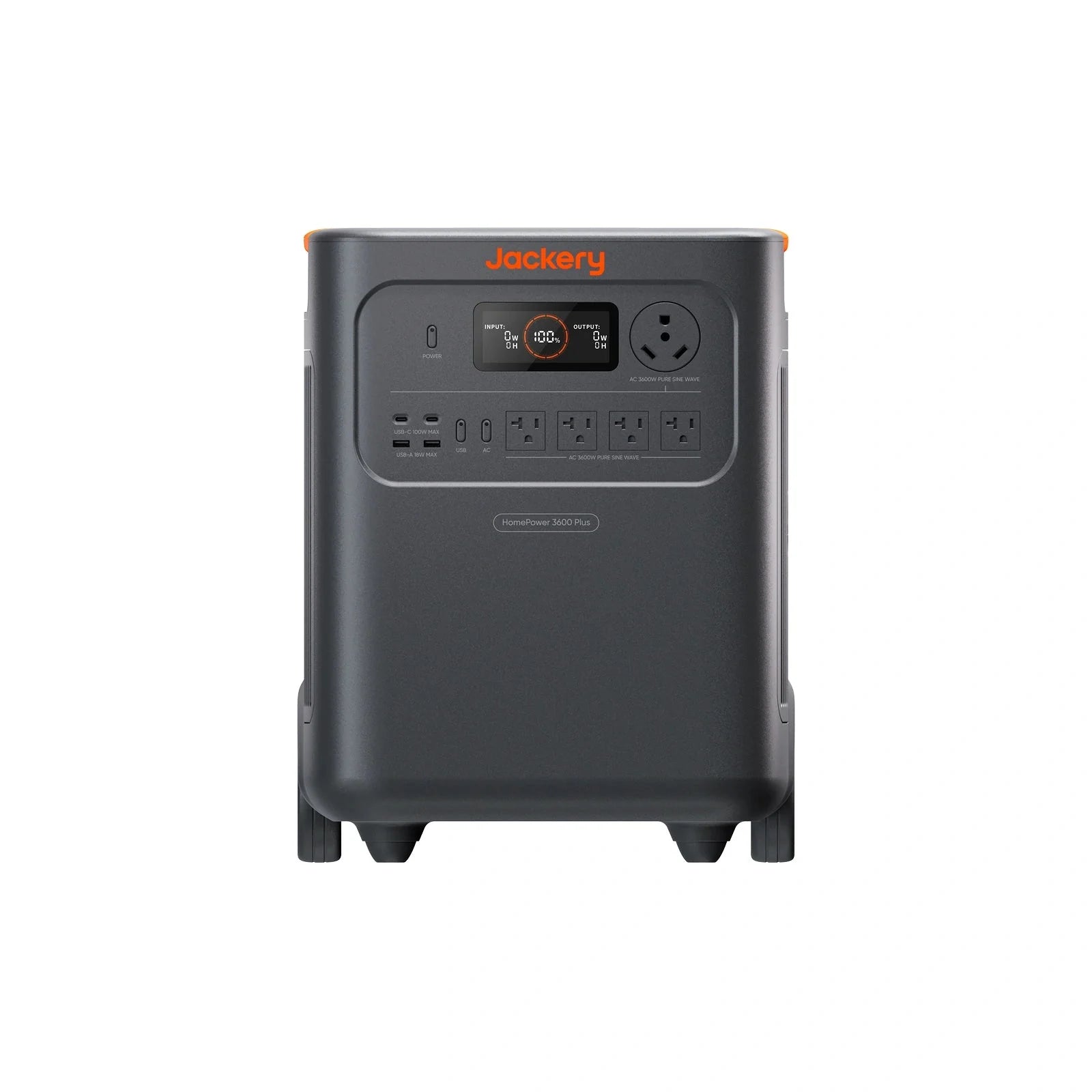 Jackery HomePower 3600 Plus Portable Power Station, 3600W AC Output, 3584Wh LFP Solar Generator, Expandable up to 21kWh, Essential Home Backup for Home Use, Emergencies, RV