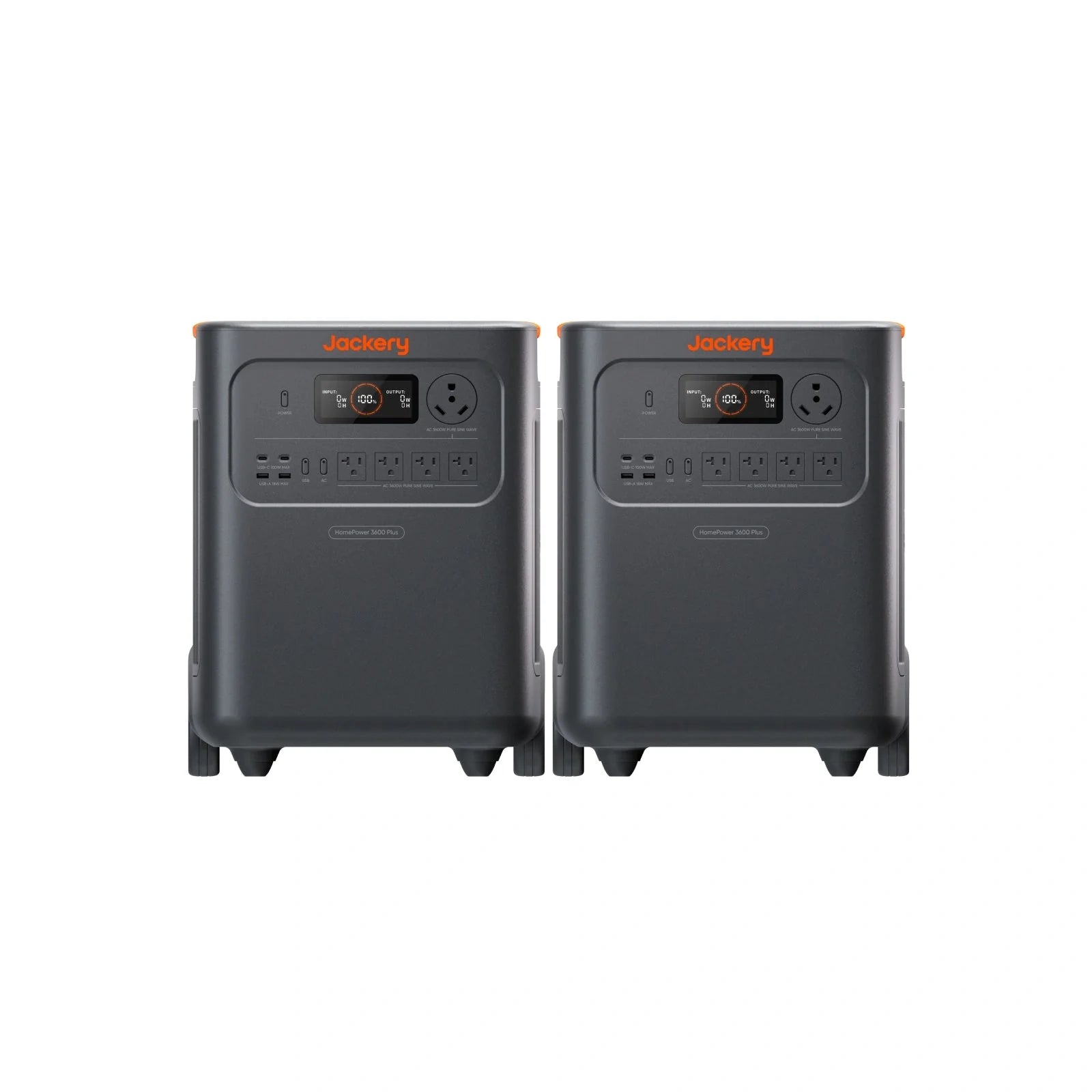 Jackery HomePower 3600 Plus Portable Power Station, 3600W AC Output, 3584Wh LFP Solar Generator, Expandable up to 21kWh, Essential Home Backup for Home Use, Emergencies, RV