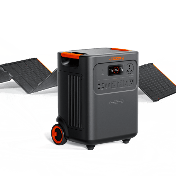 Jackery HomePower 3600 Plus Portable Power Station, 3600W AC Output, 3584Wh LFP Solar Generator, Expandable up to 43kWh