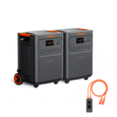 Jackery HomePower 3600 Plus Portable Power Station, 3600W AC Output, 3584Wh LFP Solar Generator, Expandable up to 43kWh