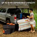 Jackery Solar Generator 1000 Plus, LiFePO4 Battery with 1264Wh Capacity, 2000W output, (60-1010-USC1B2)