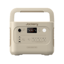 Jackery portable power station (dune white) with front control panel and ports