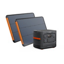 Jackery Solar Generator 1500 Ultra with 2x 100W Prime Solar Panels, 1536Wh LiFePO4 Power Station