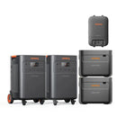 Jackery Solar Generator 5000 Plus Portable Power Station with AC Cable, 5000Wh LiFePO4, 7200W 120V/240V AC Output, Expandable to 60kWh, Essential Home Backup for Power Outages