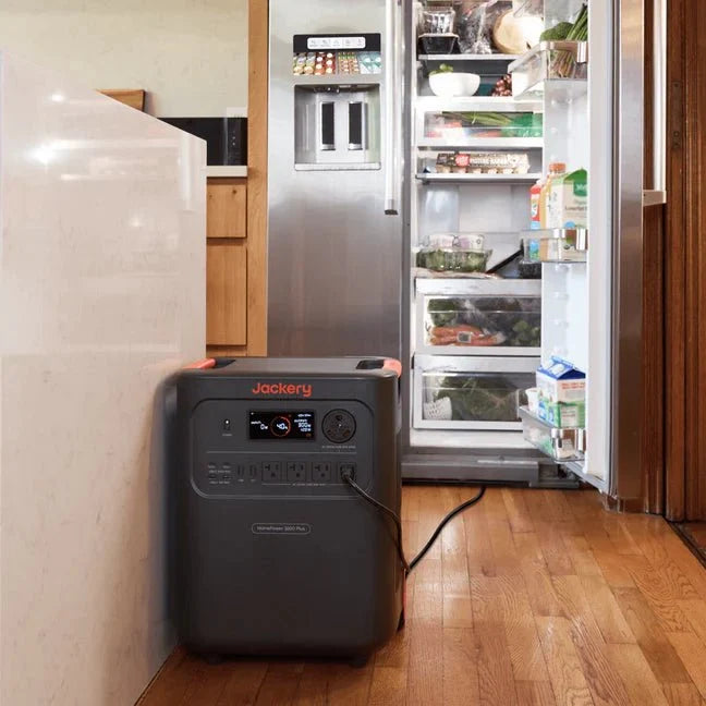 Jackery HomePower 3600 Plus Portable Power Station 3600W AC Output, 3584Wh LFP Solar Generator, Expandable up to 21kWh, Essential Home Backup for Home Use, Emergencies, RV