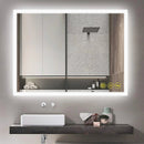 Parrot Uncle SmartGlow Dimmable LED Frameless Anti-Fog Bathroom Vanity Mirror