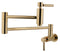 Kingston Brass Concord Wall Mount Pot Filler Faucet, Polished Brass (KS8102DL)