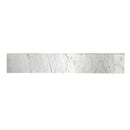 Kingston Brass Fauceture Templeton 30" Carrara Marble Vanity Top Backsplash, Carrara White (KVPB30MBS)