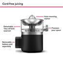 KitchenAid Cordless Go Citrus Juicer w/o Battery in Black Matte (KCJR160BM)