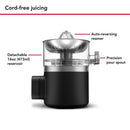KitchenAid Cordless Go Citrus Juicer w/ Battery in Black Matte, Wall Adapter Included (KCJR161BM)
