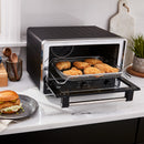 KitchenAid Digital Countertop Oven with Air Fry & Pizza Stone in Black Matte (KCO128BM)