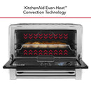 KitchenAid Digital Countertop Oven with Air Fry & Pizza Stone in Black Matte (KCO128BM)