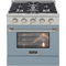 Kucht 30-Inch 4.2 cu ft. Propane Gas Dual Fuel Range in Light Blue (KDF302/LP-LE)
