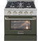 Kucht 30-Inch 4.2 cu ft. Natural Gas Dual Fuel Range in Olive Green (KDF302-ON)