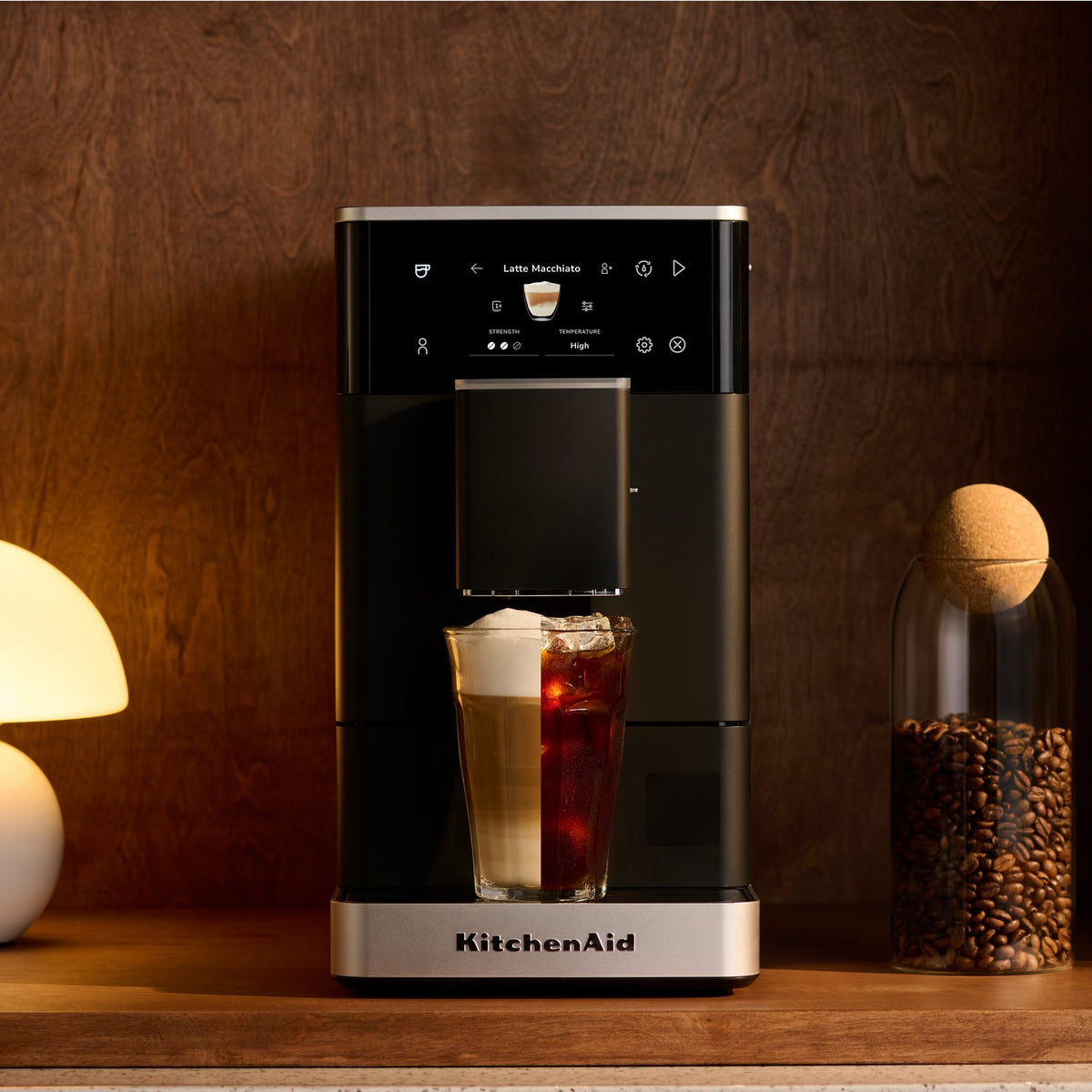 KitchenAid Fully Automatic Espresso Machine KF2 in Black Matte (KES8452BM) - image 15