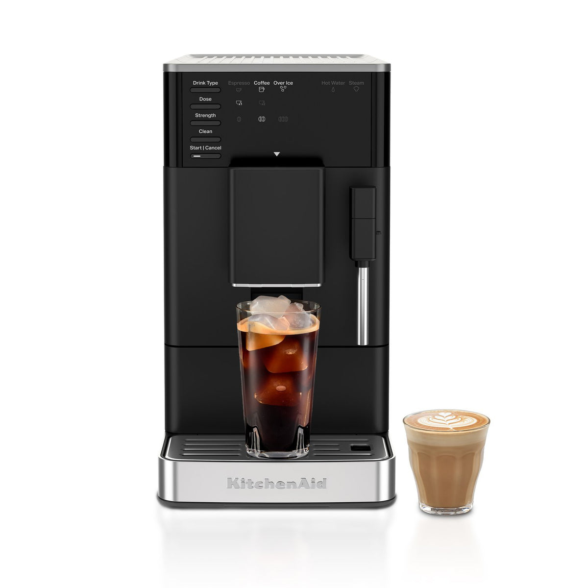 KitchenAid Fully Automatic Espresso Machine KF2 in Black Matte (KES8452BM) - image 21