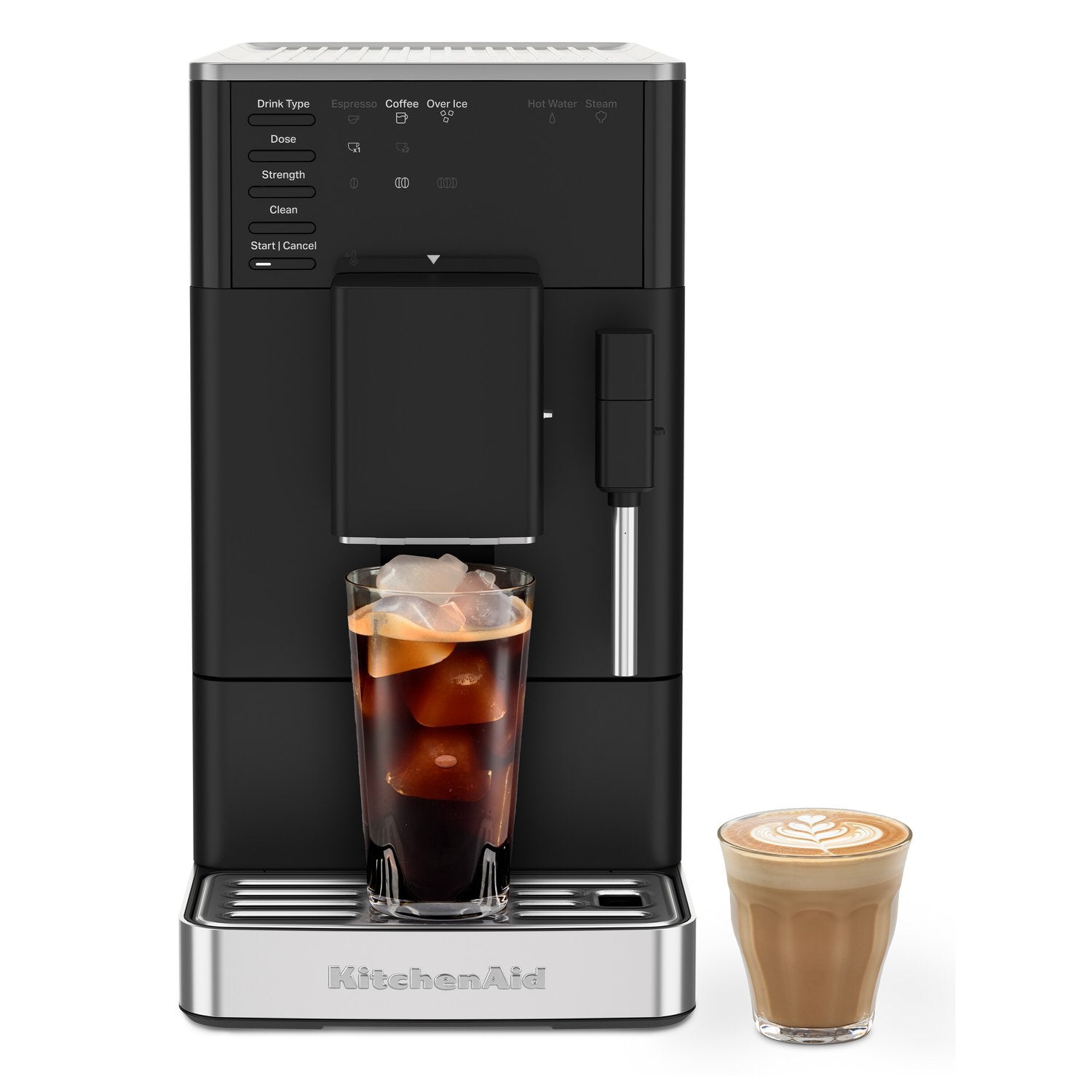 KitchenAid Fully Automatic Espresso Machine KF2 in Black Matte (KES8452BM) - image 13