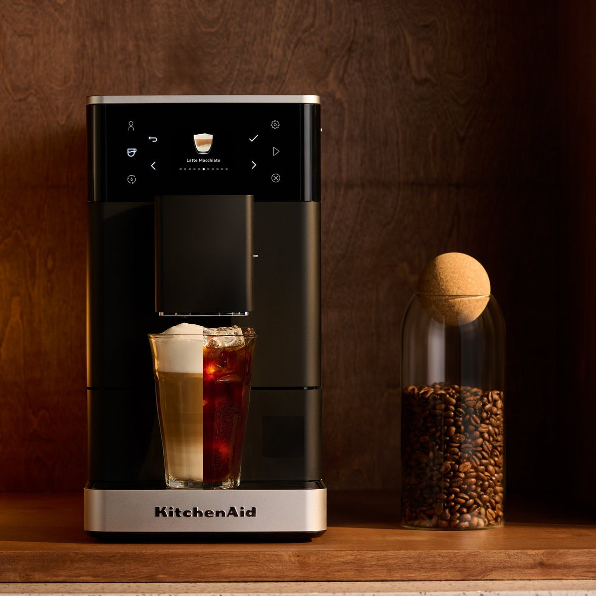KitchenAid Fully Automatic Espresso Machine KF3 in Black Matte (KES8453BM) - image 18