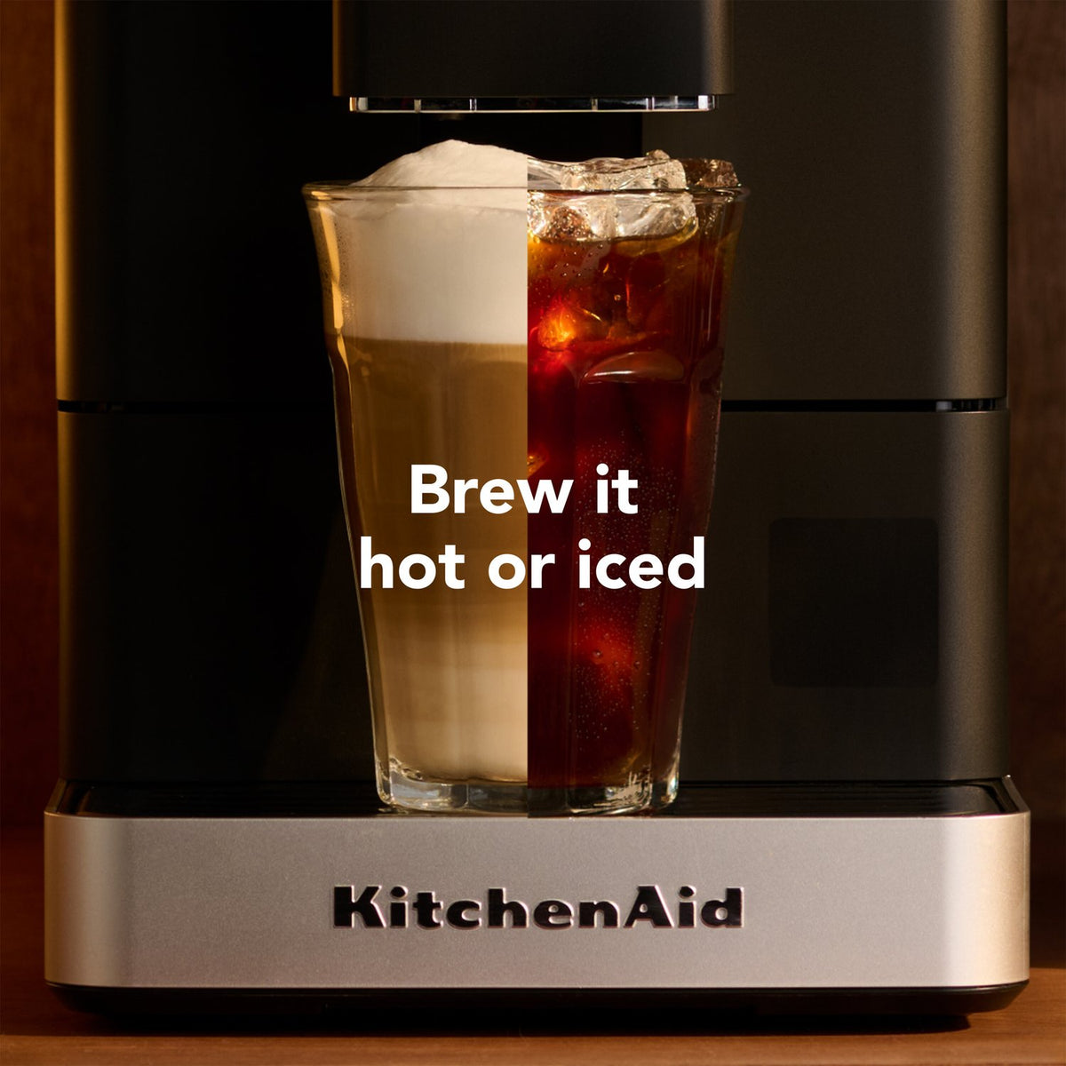 KitchenAid Fully Automatic Espresso Machine KF3 in Black Matte (KES8453BM) - image 4