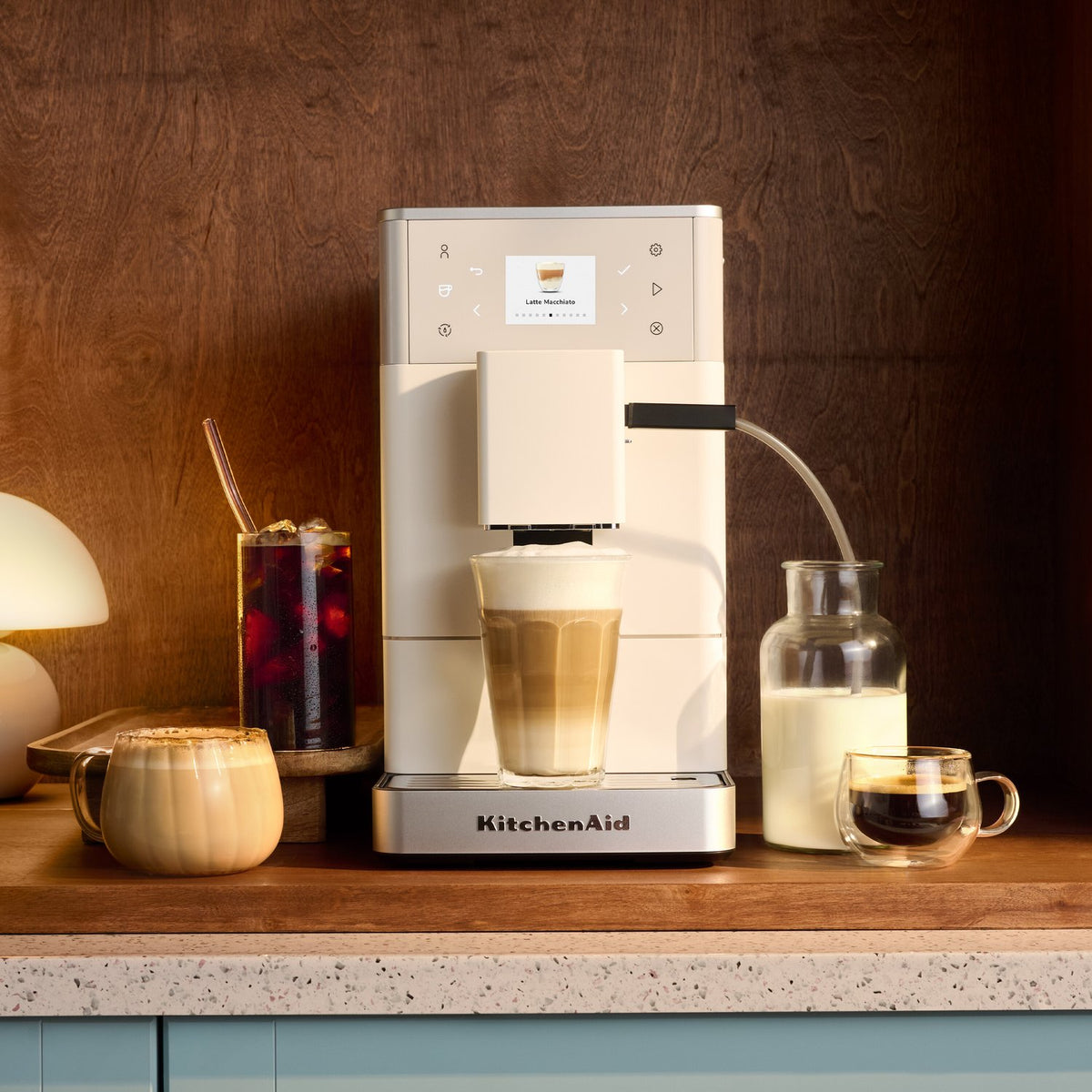KitchenAid Fully Automatic Espresso Machine KF3 in Porcelain (KES8453PL) - image 17