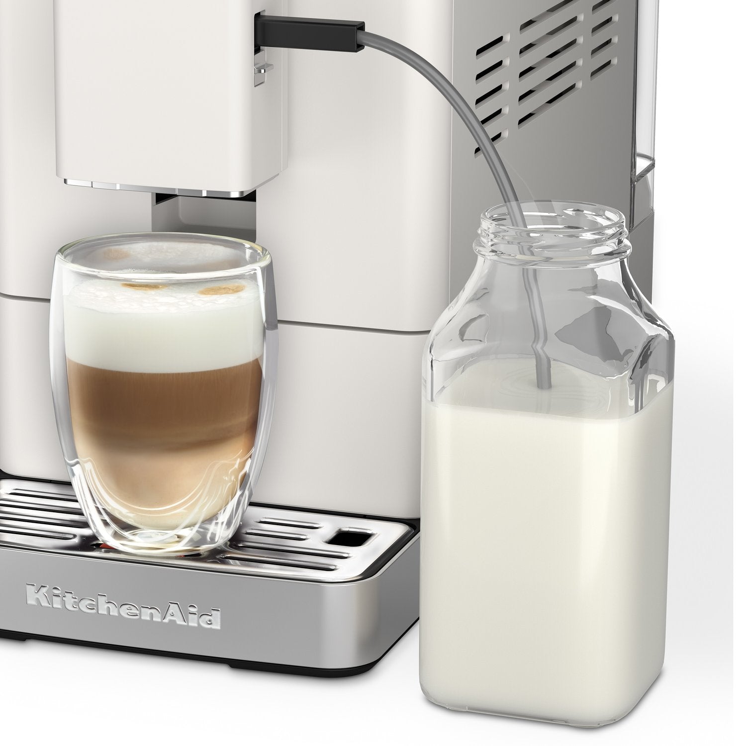 KitchenAid Fully Automatic Espresso Machine KF3 in Porcelain (KES8453PL) - image 21