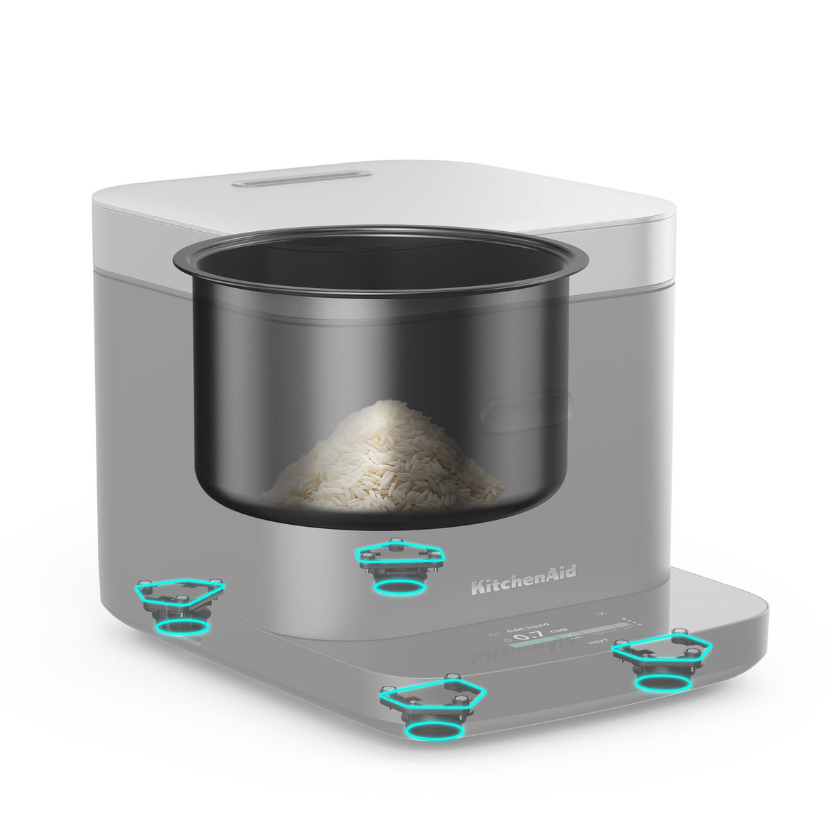 KitchenAid Electric Compact Rice and Grain Cooker with 16 Presets in Black Matte (KGC2154BM) - image 25