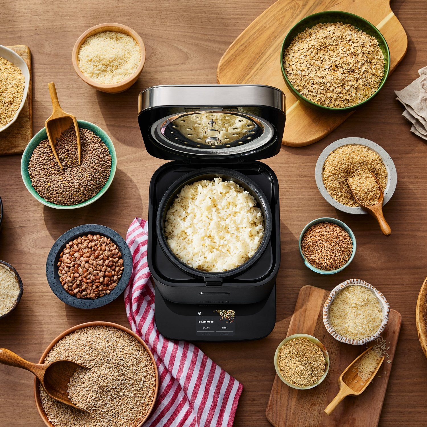 KitchenAid Electric Compact Rice and Grain Cooker with 16 Presets in Black Matte (KGC2154BM) - image 19