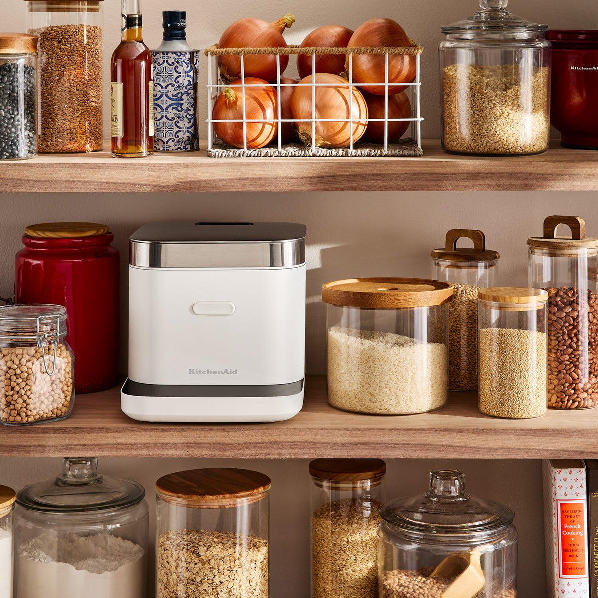 KitchenAid Electric Compact Rice and Grain Cooker with 16 Presets in Porcelain (KGC2154PL) - image 8