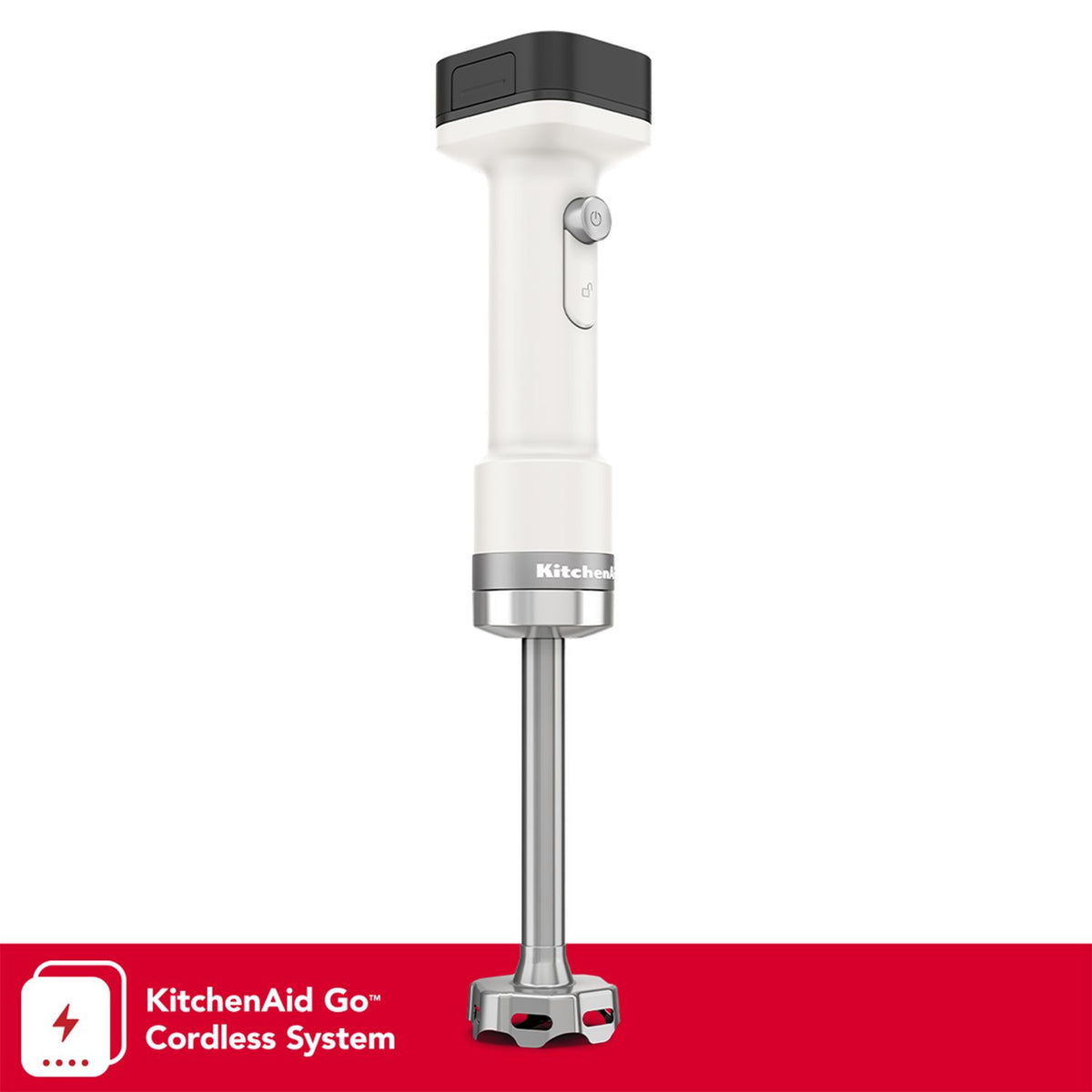 KitchenAid Go Cordless 12V Hand Blender in Porcelain (KHBRV00PL) - image 2