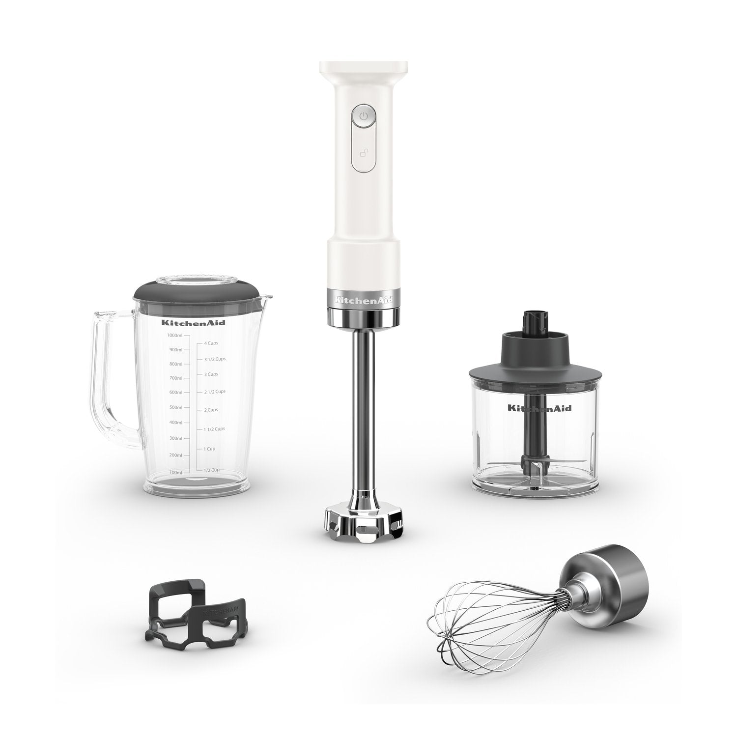 KitchenAid Go Cordless 12V Hand Blender with Accessories in Porcelain (KHBRV05PL) - image 12