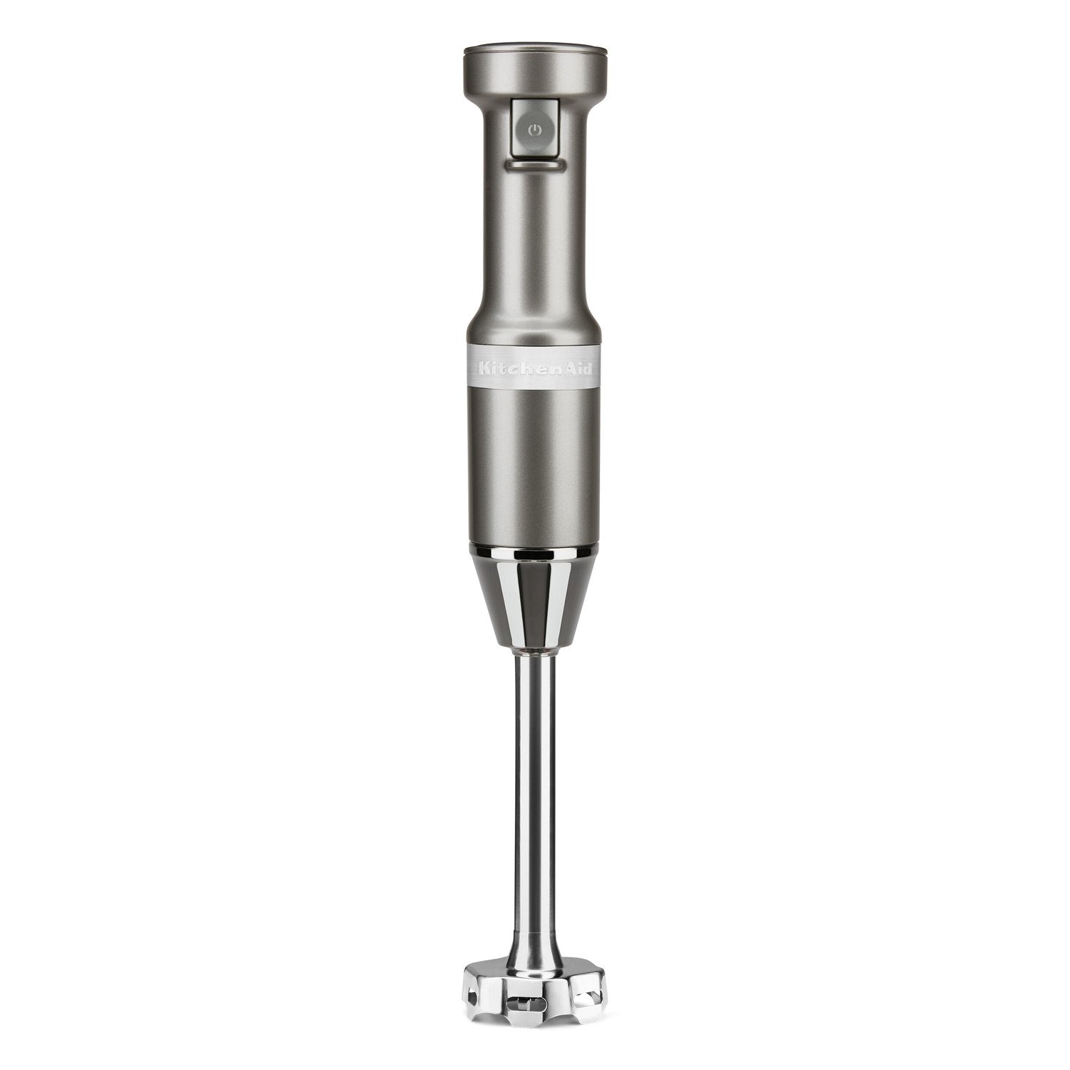 Contour Silver corded immersion blender with blending shaft and trigger control