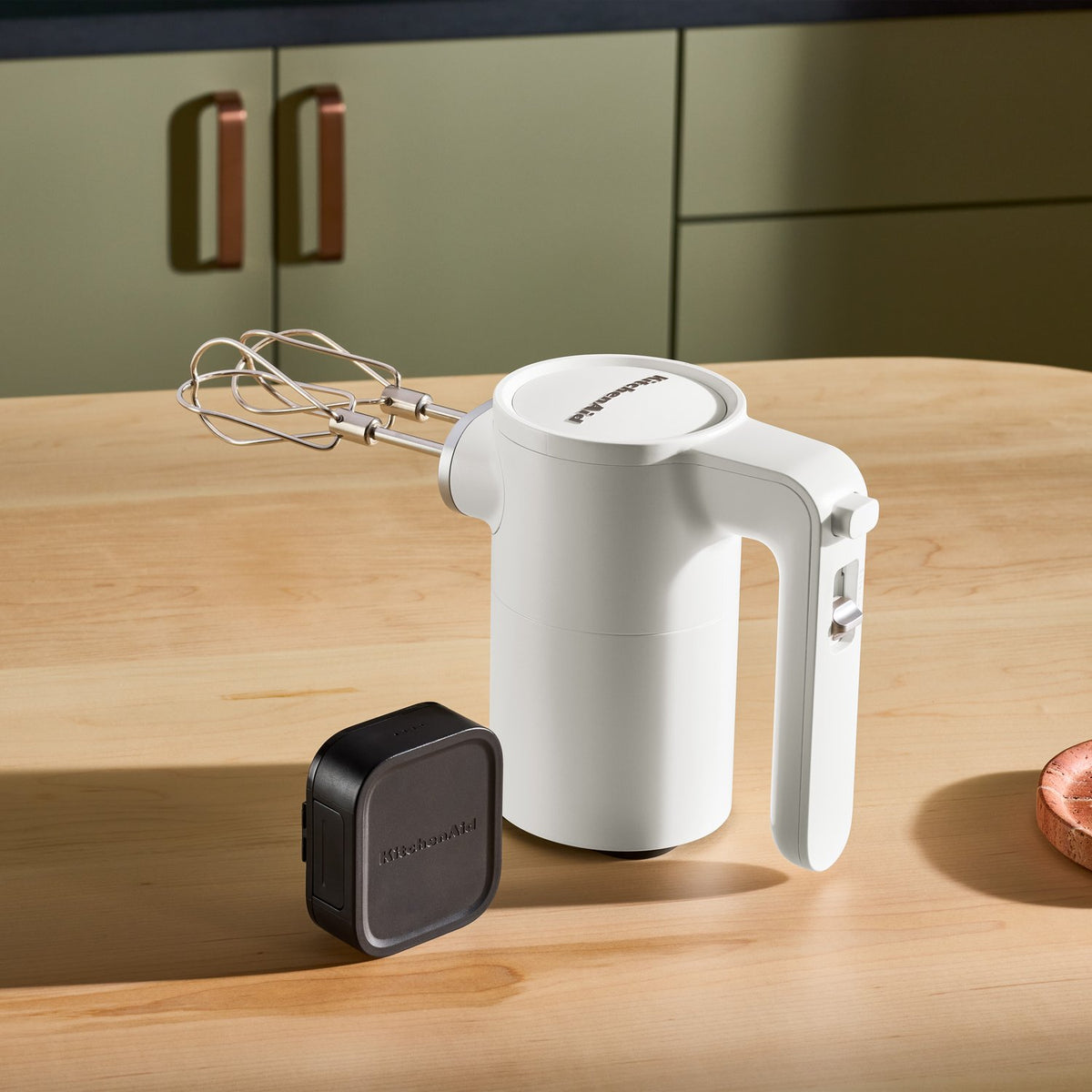 KitchenAid Go Cordless 12V Hand Mixer in Porcelain with Battery, USB-C Cable, Wall Adapter Included (KHMR762PL) - image 13