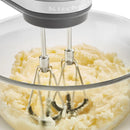 KitchenAid 6-Speed Ultra Power Hand Mixer with Flex Edge Beaters in Contour Silver (KHM6118CU)